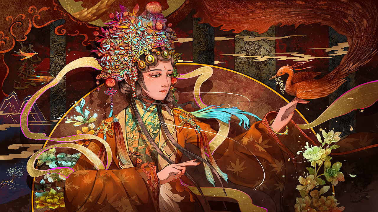 商业插画（图ZMjM5MzUyNjE2） - 商业插画 - 站酷设计师叁月创意原创素材 - 站酷ZCOOL