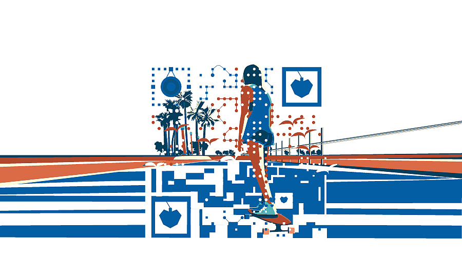 艺术二维码名片 Finally Free.