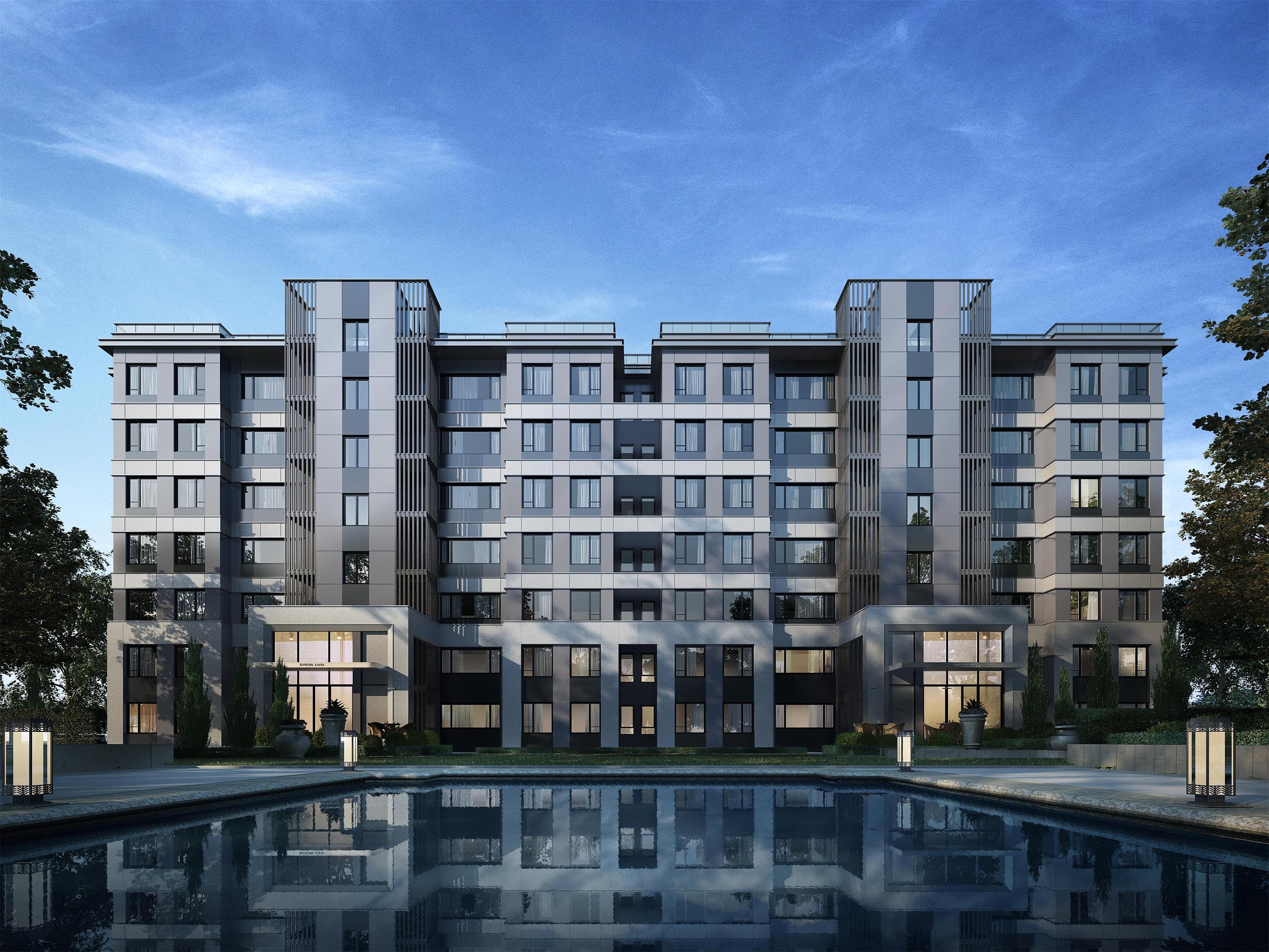 某住宅小区灯光效果图