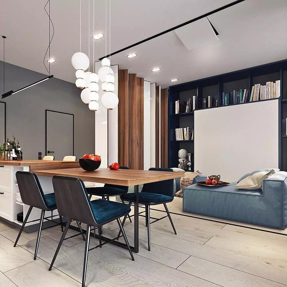 客餐厅一体化设计正流行,别傻傻不知道!