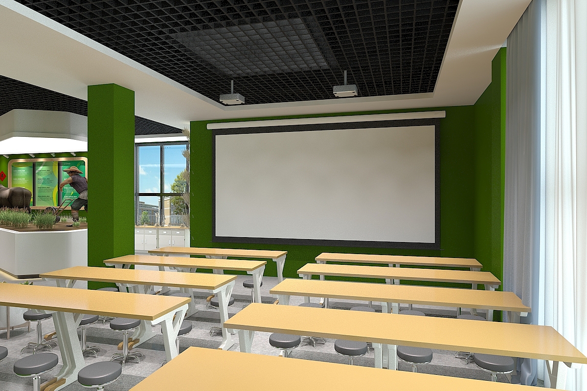 农业展馆实验室