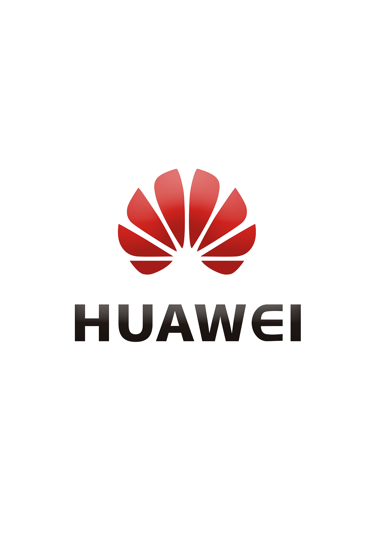 华为标志设计宣传海报