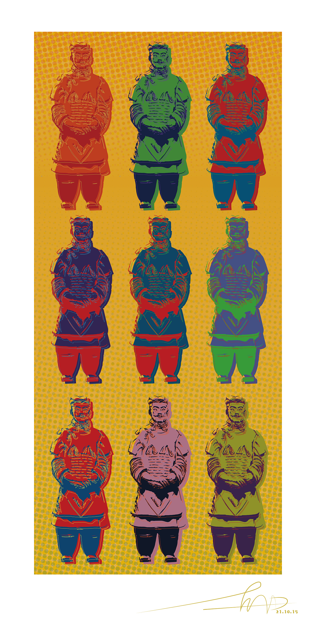 兵马俑艺术创作