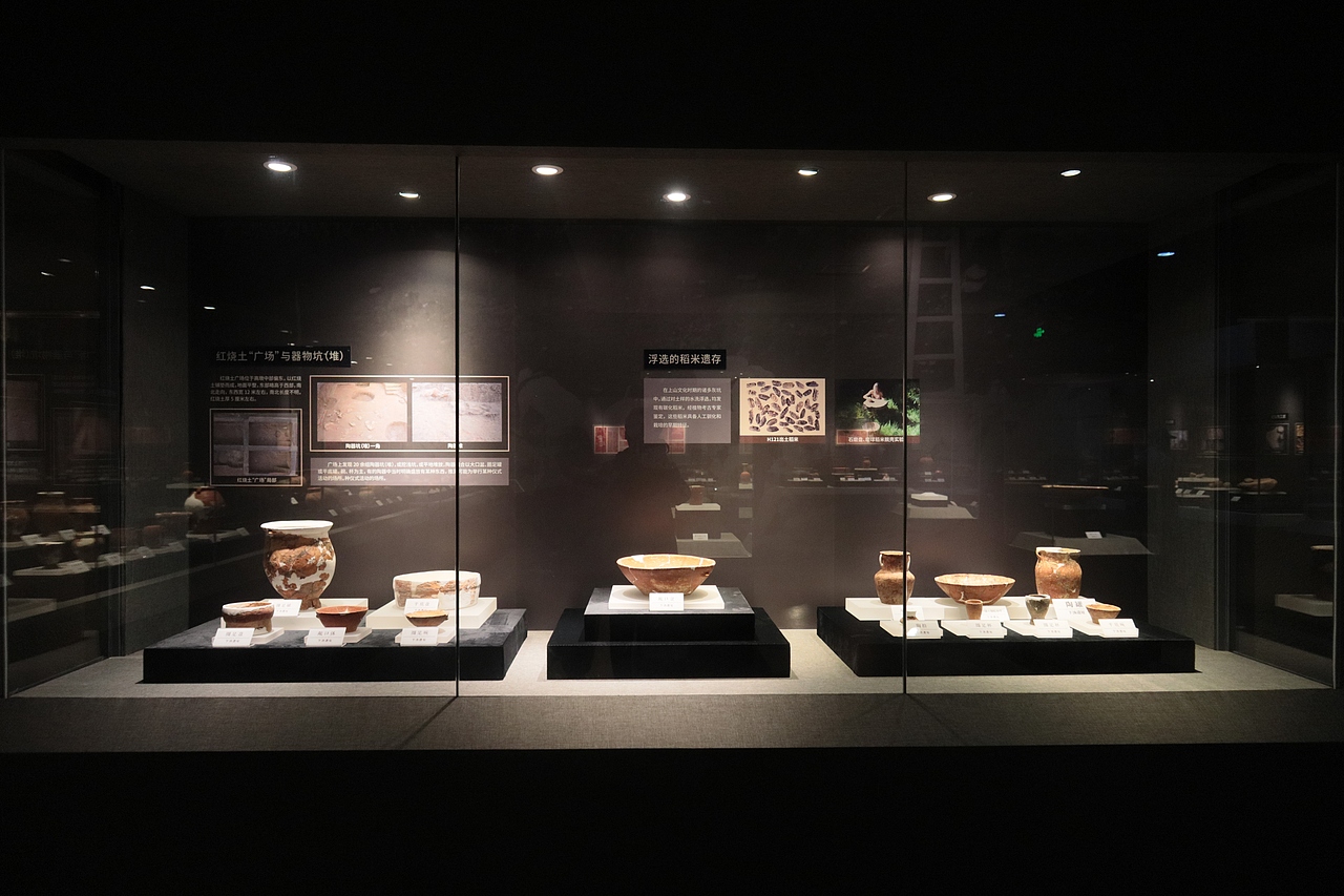 之前浙江省博的上山文化的臨展（圖ZMjc0MzM5Mjcy） - 展陳設(shè)計(jì) - 站酷設(shè)計(jì)師Z75589596原創(chuàng)素材 - 站酷ZCOOL