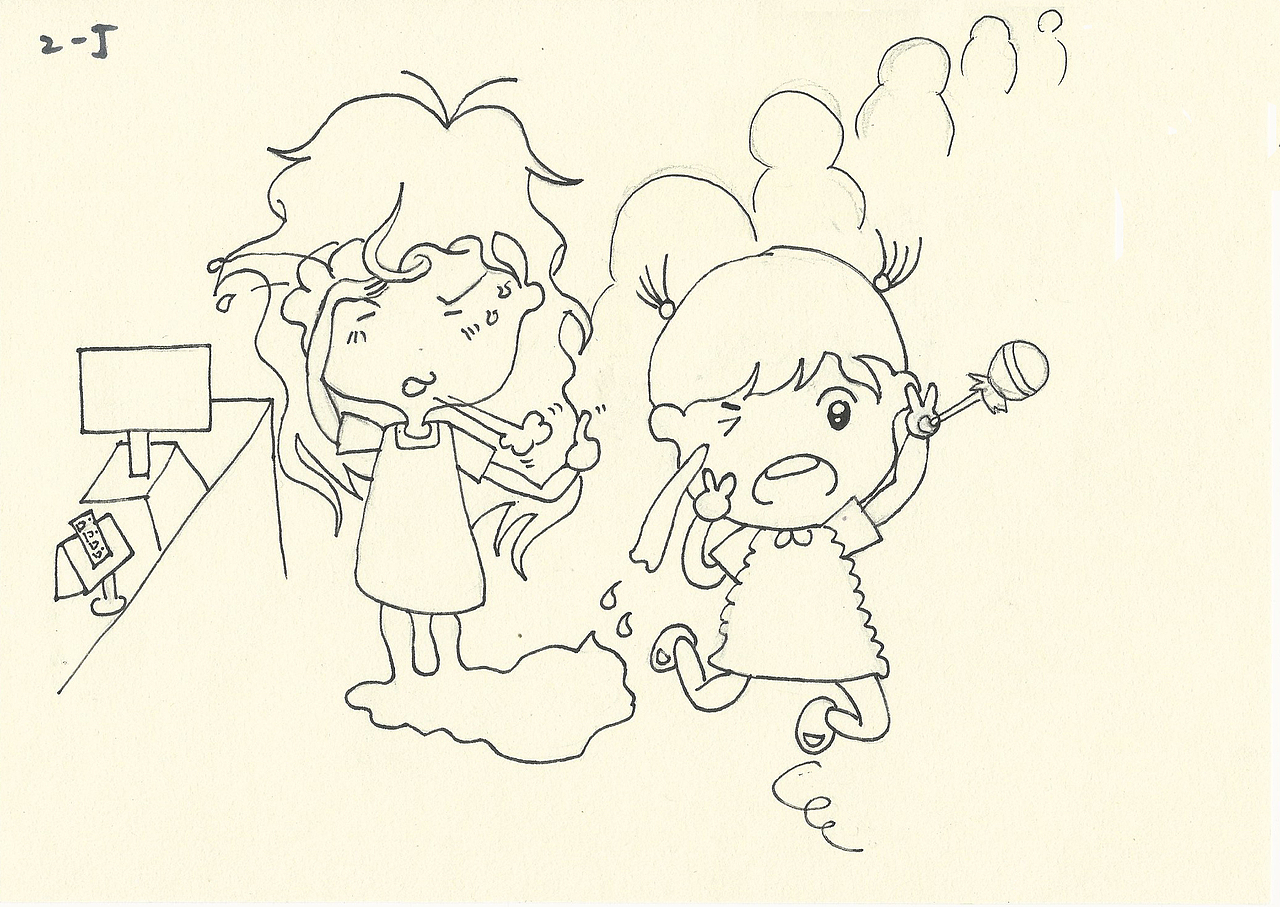 卡通人物创意绘画（图ZMzcxMTQ1Njg=） - 图案 - 站酷设计师原来名丢了原创素材 - 站酷ZCOOL