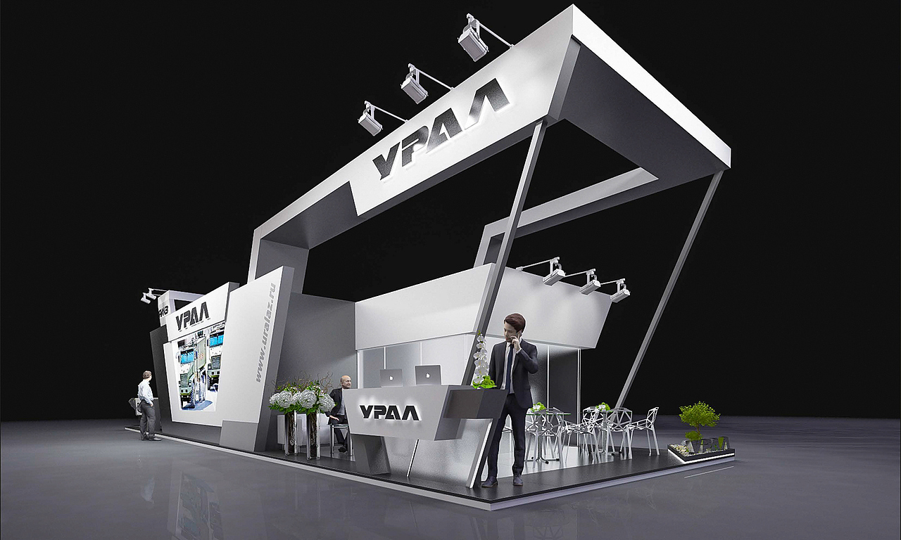 展会设计 效果图 3d设计 特装 大型展厅 异形结构（图ZMTg2MjEyNTAw） - 建筑/空间 - 站酷设计师云迪vind原创素材 - 站酷ZCOOL