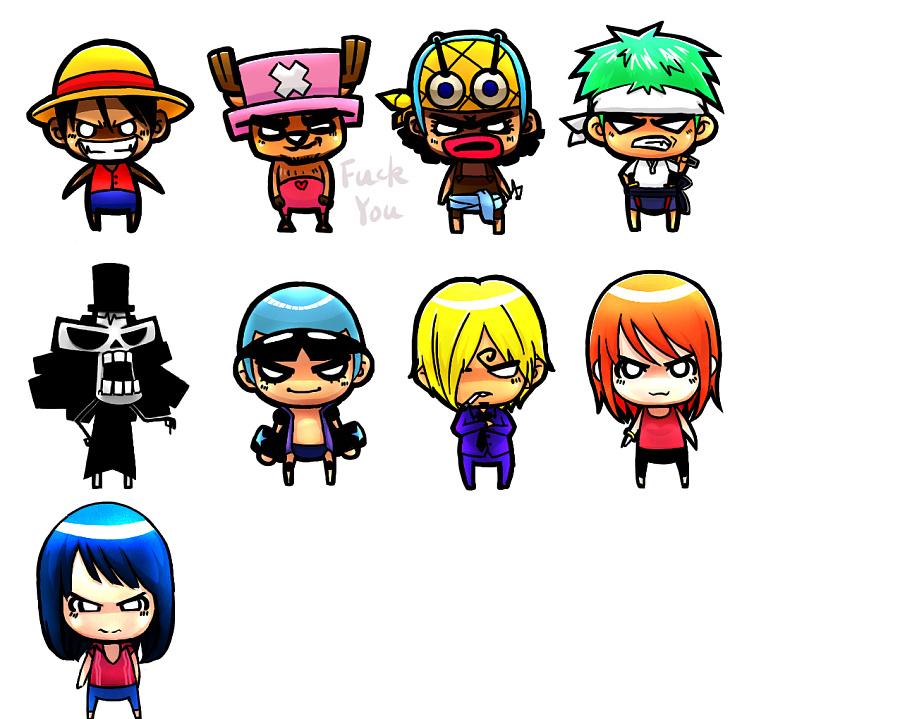 zz[q版系列]海贼王草帽海贼团