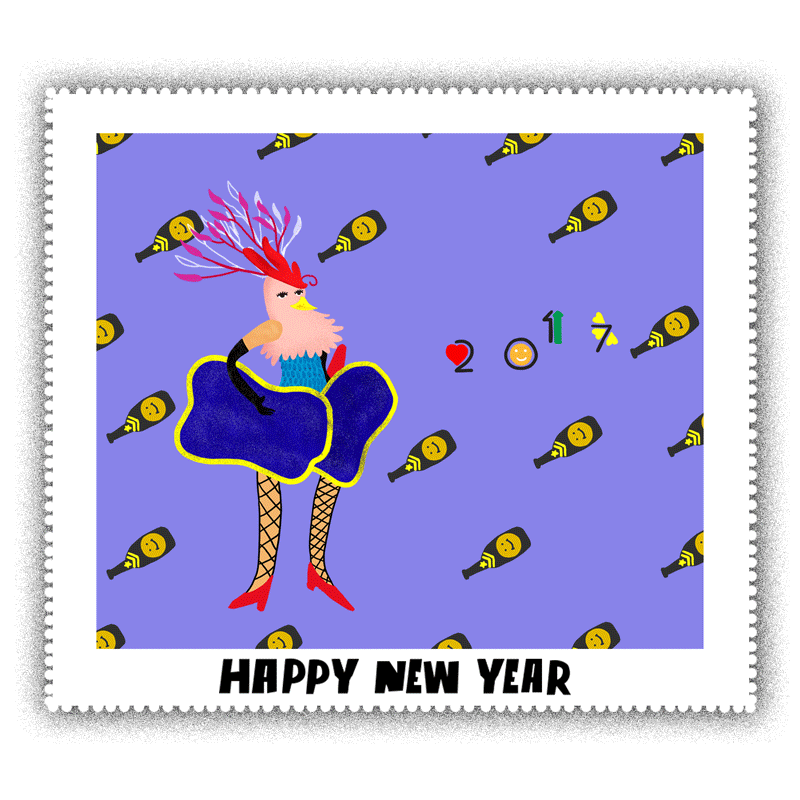 新年GIF之“鸡祥如意”（图ZNjkyNzEwNzY=） - 动画片 - 站酷设计师阿拉丁视觉原创素材 - 站酷ZCOOL