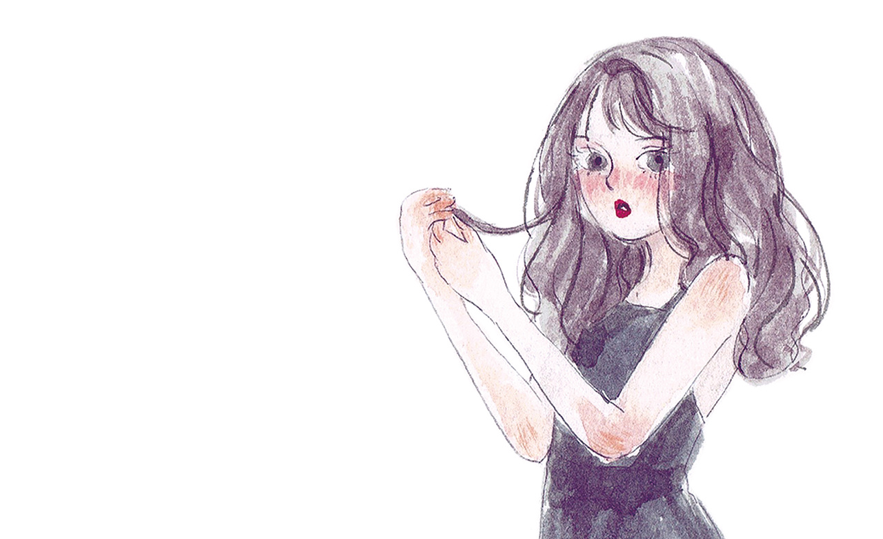 半熟少女（图ZMTE0NDI2ODk2） - 商业插画 - 站酷设计师邬葱原创素材 - 站酷ZCOOL