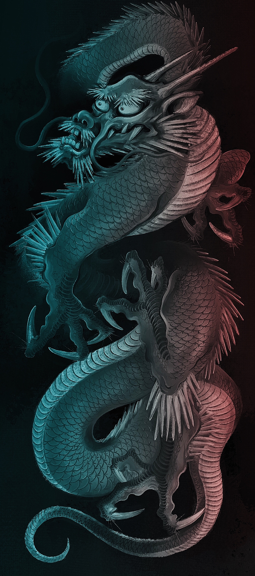 四小龙呗（图ZMzM1MTIwNTA4） - 其他手工艺 - 站酷设计师恶之花刺青原创素材 - 站酷ZCOOL