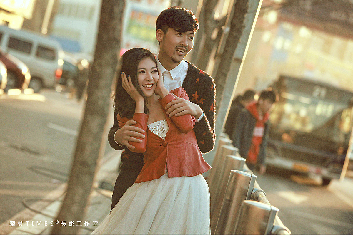 街拍情侣