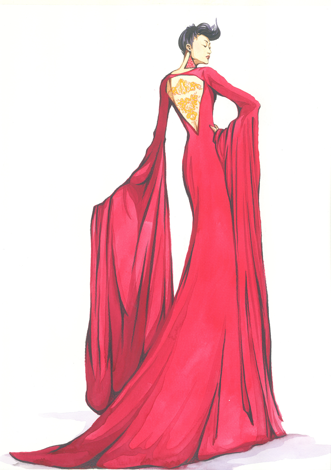 成衣系列/服装画（图ZMTM0MTI2ODky） - 其他服装 - 站酷设计师青阳湖畔的陌生人原创素材 - 站酷ZCOOL