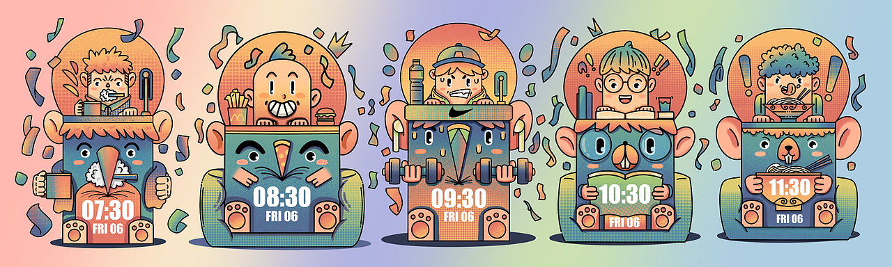 2020插画作品合集