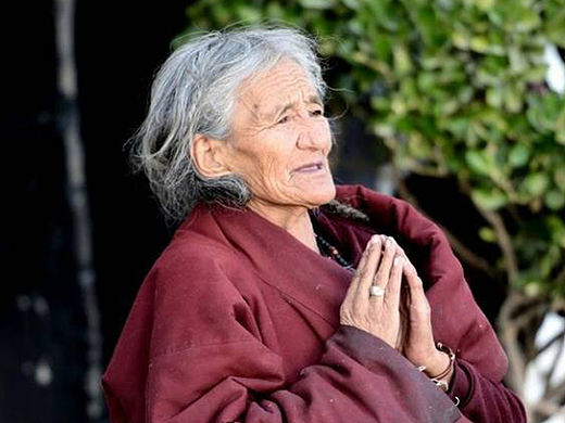 墨翠 《祈福》 蓝哲翡翠艺术