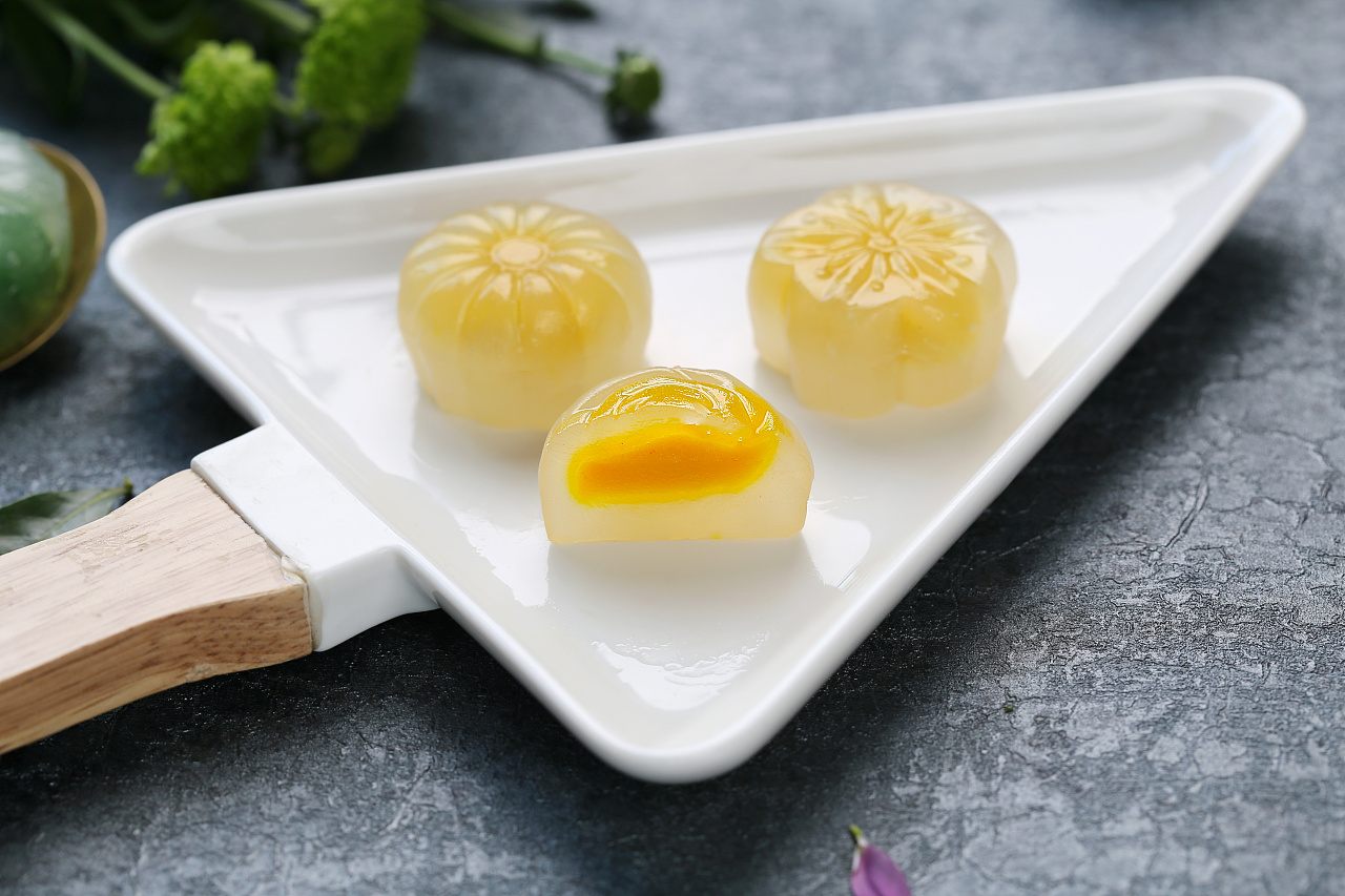 水晶月饼 中秋美味 公司新品拍摄