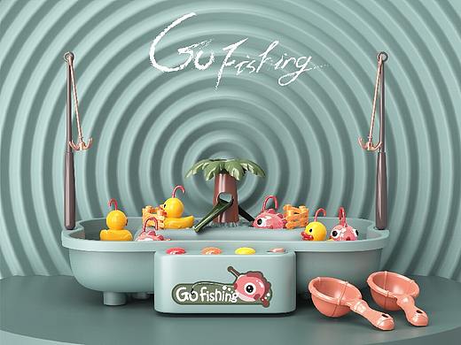 BeibeGood ✖ 奥创河马 | 钓鱼玩具产品详情页设计 