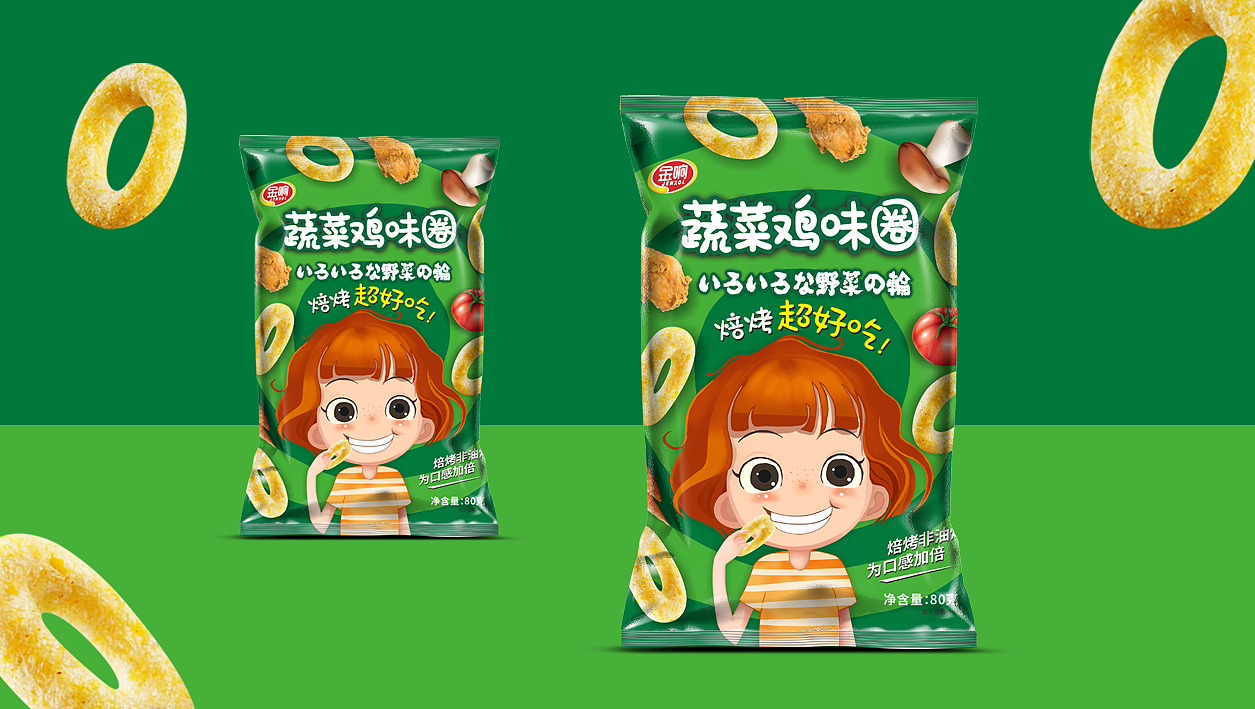 膨化零食（图ZMjA4MjY4MDE2） - 包装 - 站酷设计师招财猫品设计原创素材 - 站酷ZCOOL