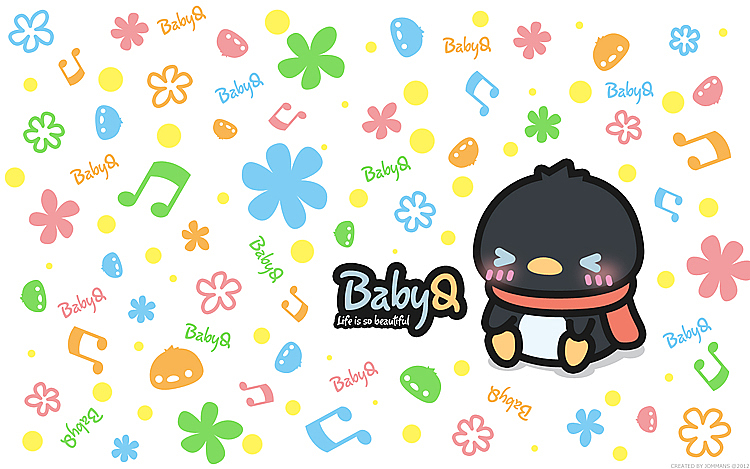 BabyQ - life is so beautiful（图ZNzU0ODUxMg==） - 品牌 - 站酷设计师JOMMANS原创素材 - 站酷ZCOOL