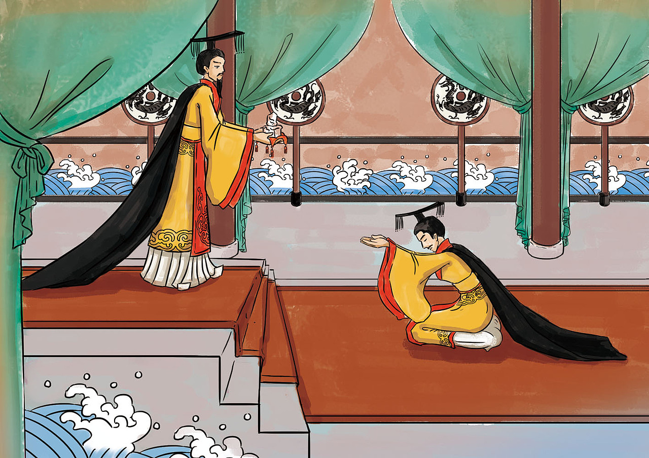 历史故事插画（图ZNzgwMjA0MTI=） - 商业插画 - 站酷设计师jingtengdesign原创素材 - 站酷ZCOOL