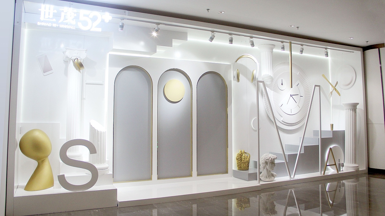 长沙世茂52+ 艺术橱窗设计（图ZMjE3Mjc4MzI4） - 展陈设计 - 站酷设计师立境设计原创素材 - 站酷ZCOOL