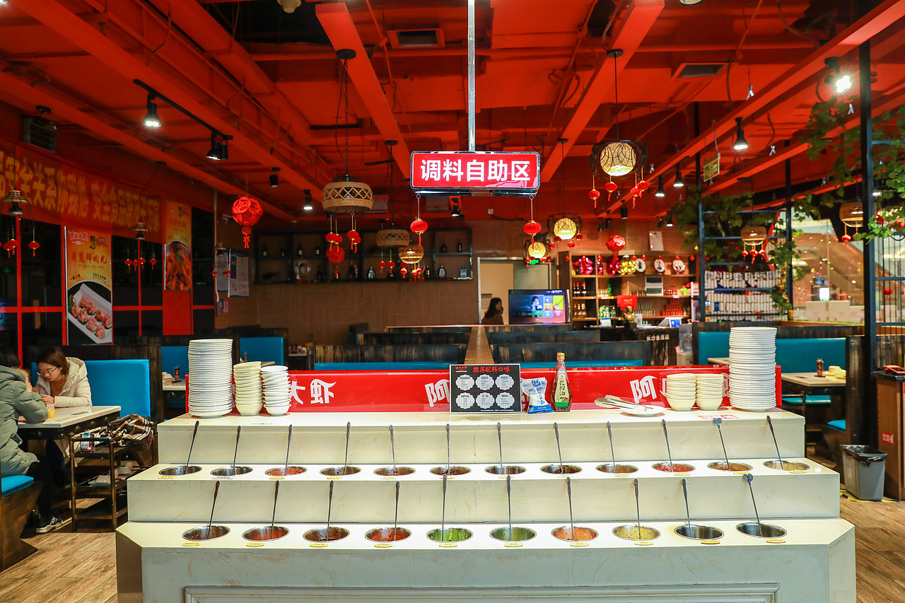 阿味大虾火锅连锁品牌素材图 - 素材网