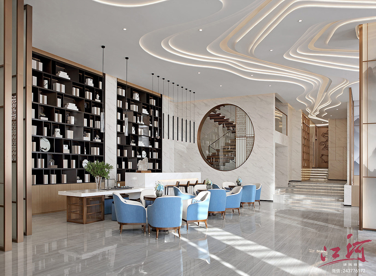 侨信雲起售楼处|售楼处空间摄影|售楼处摄影售楼处拍照