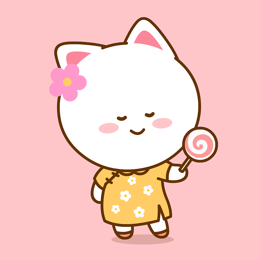 桃小仙 微信表情 卡通动漫 头像壁纸 可爱 情侣 爱情