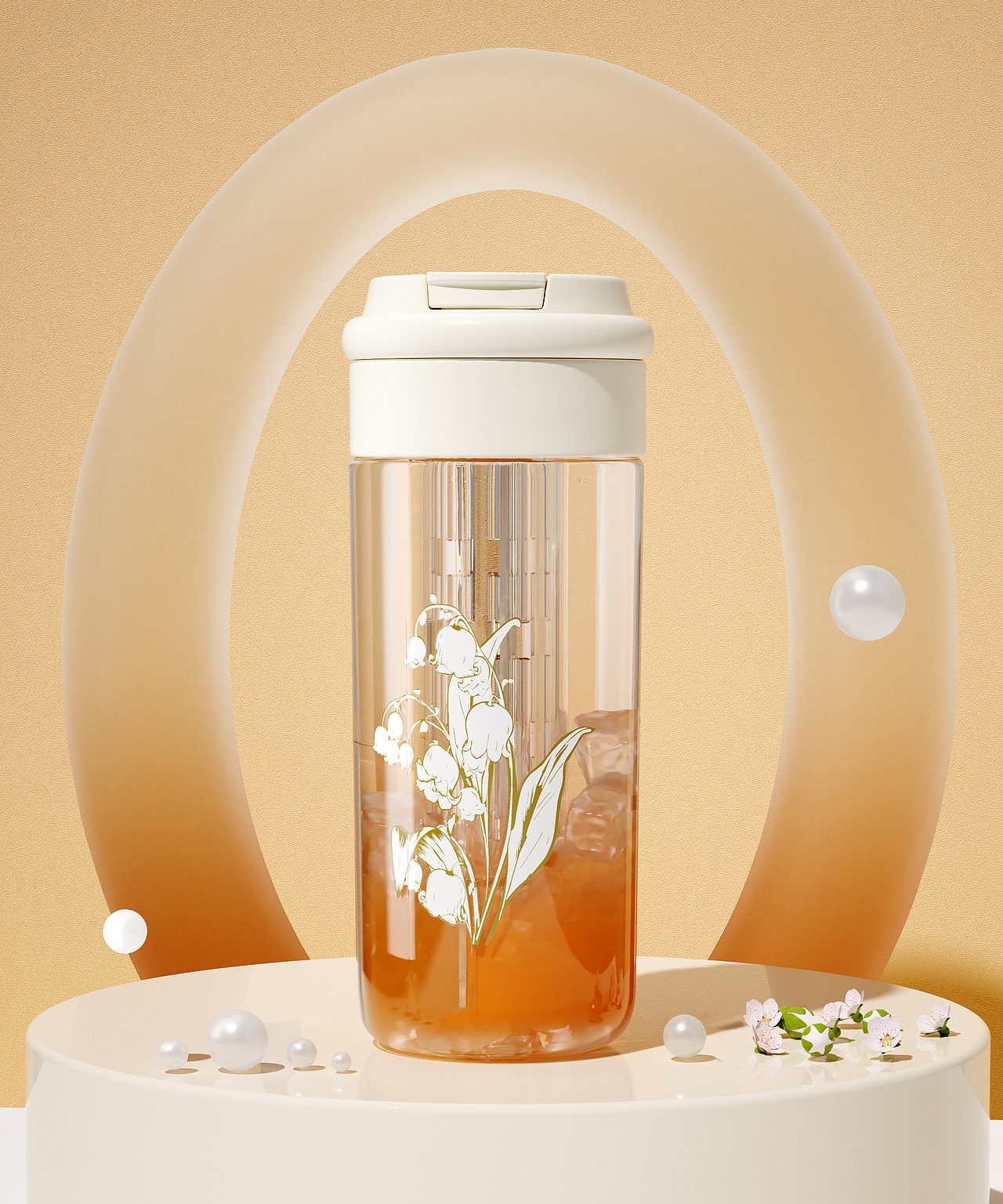 C4D渲染水杯，OC渲染，每天进步一点点（图ZMzY2NTg2NTgw） - 产品 - 站酷设计师慕词词词原创素材 - 站酷ZCOOL