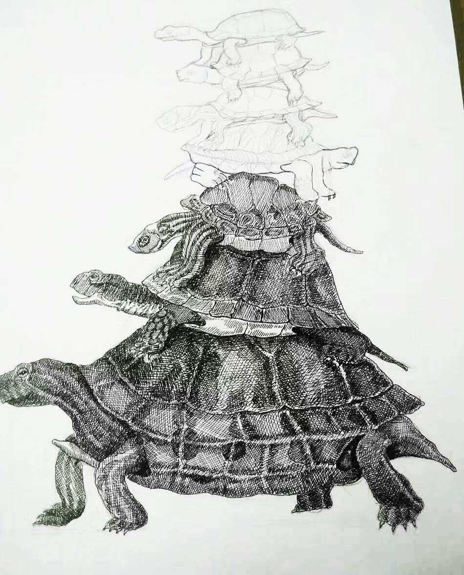 高调临摹独占鳌头