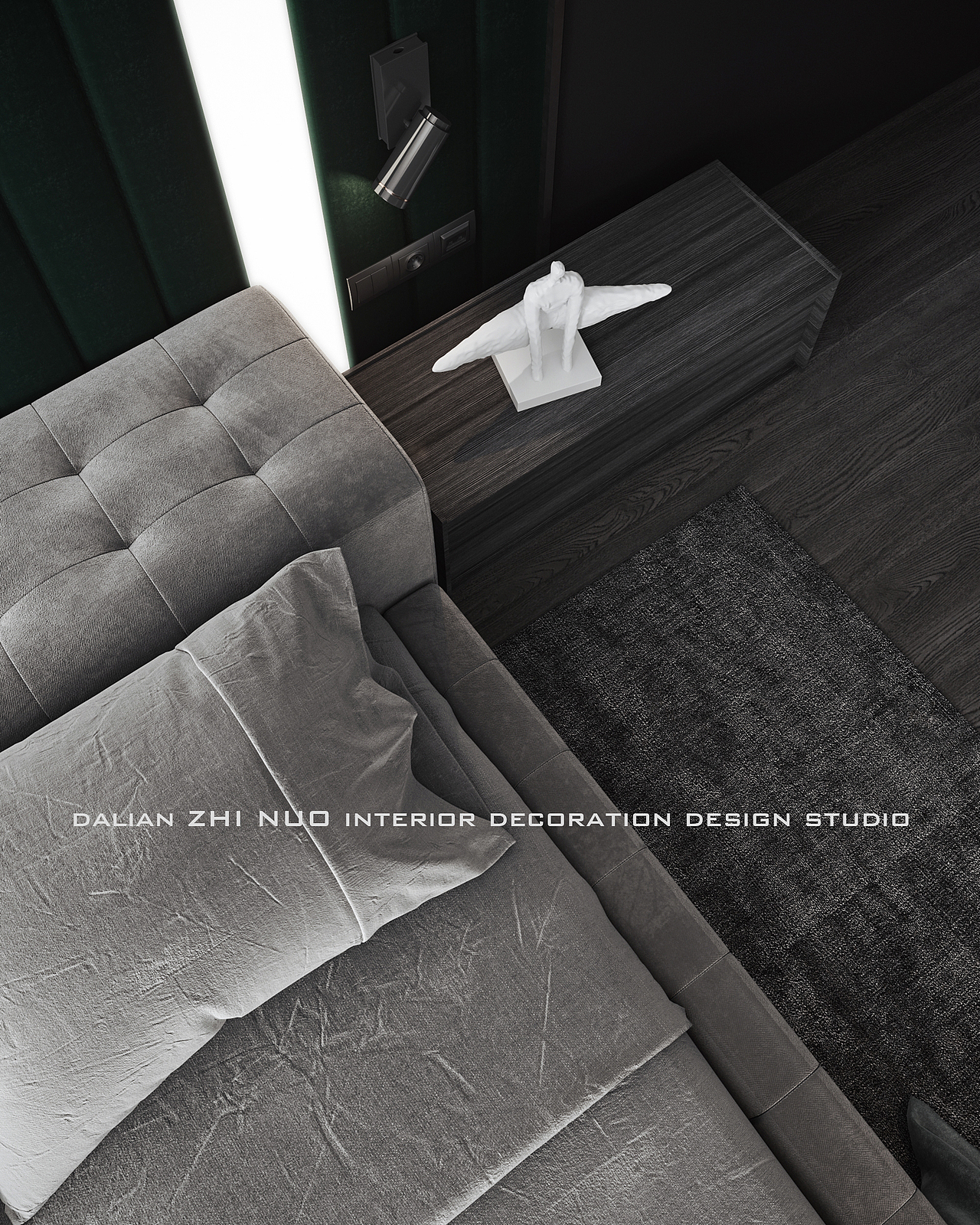 芷诺空间设计|简雅高级黑，质感与美学的交融（图ZMjA5NjMyNTIw） - 家装设计 - 站酷设计师芷诺空间设计原创素材 - 站酷ZCOOL