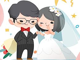 婚礼小卡片