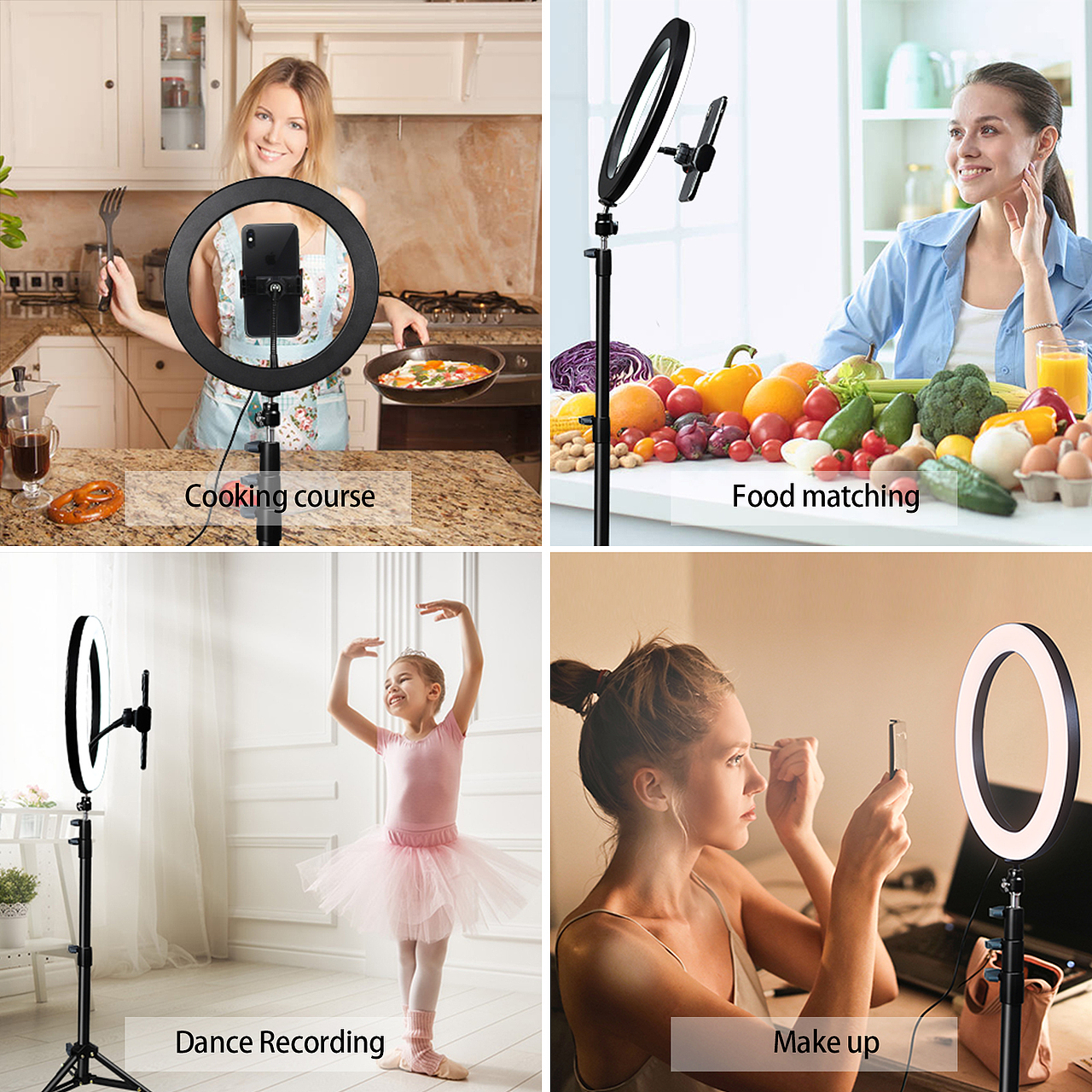 亚马逊主播灯主图、A+设计（图ZMjUyMDE1MjIw） - 电商 - 站酷设计师瘾哥原创素材 - 站酷ZCOOL