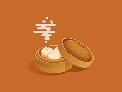 热腾腾的小笼包（图ZNTUxNjE0NzI=） - 动效设计 - 站酷设计师外星尼尼原创素材 - 站酷ZCOOL