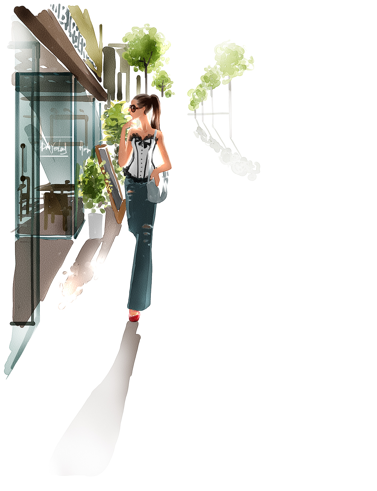 《女友》小说栏目插图