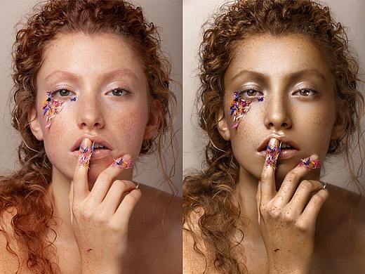 雀斑美女（個人主頁-ZMzczMzg1MzI=） - 修圖/后期 - 站酷設計師奔月狼原創(chuàng)素材 - 站酷ZCOOL