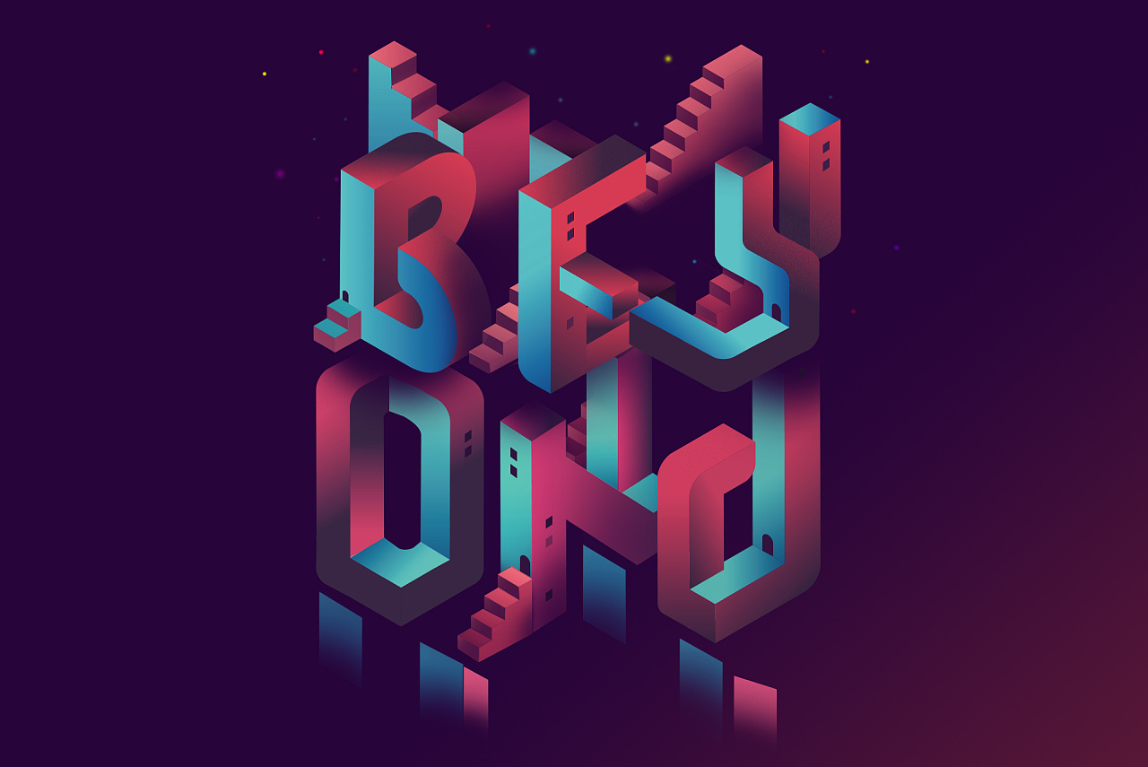 5d立体字体——临摹|ui|其他ui |伊川梦桜丶 - 临摹作品 - 站酷