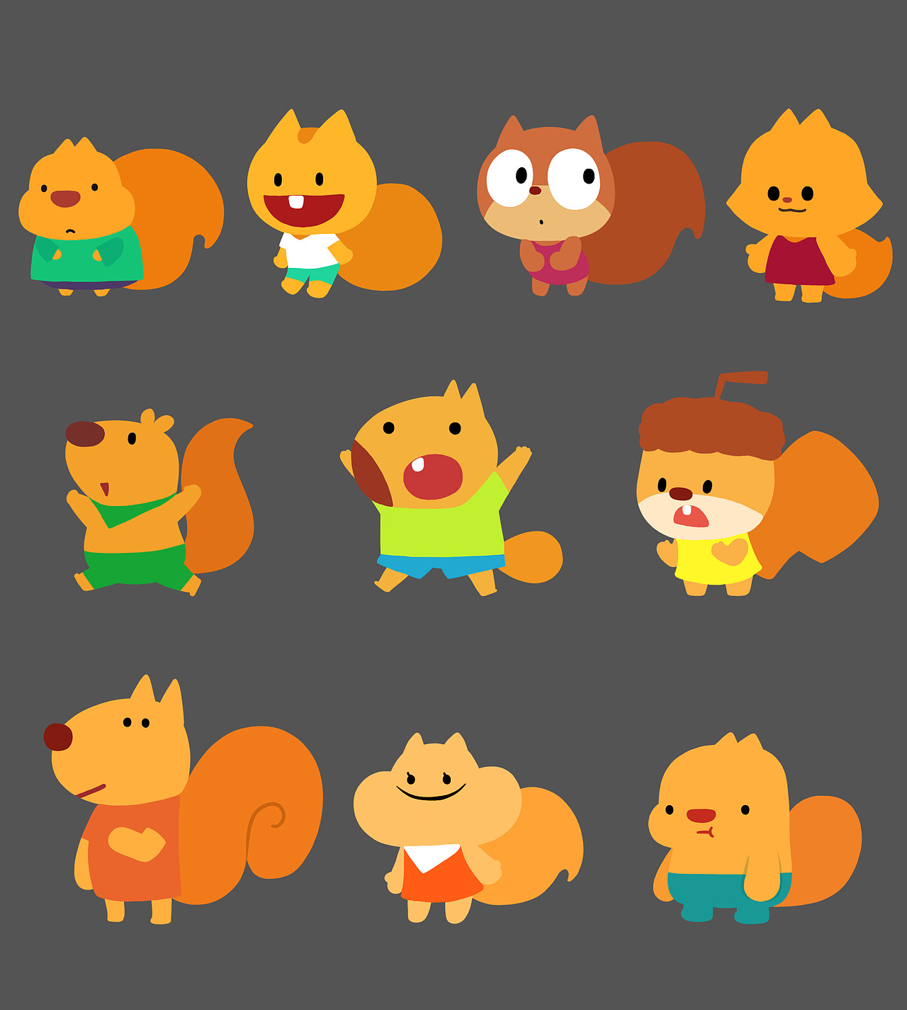 优彼智多星球角色设计（图ZMTg2ODY5MzUy） - 概念设定 - 站酷设计师小蜜蜂画漫画原创素材 - 站酷ZCOOL