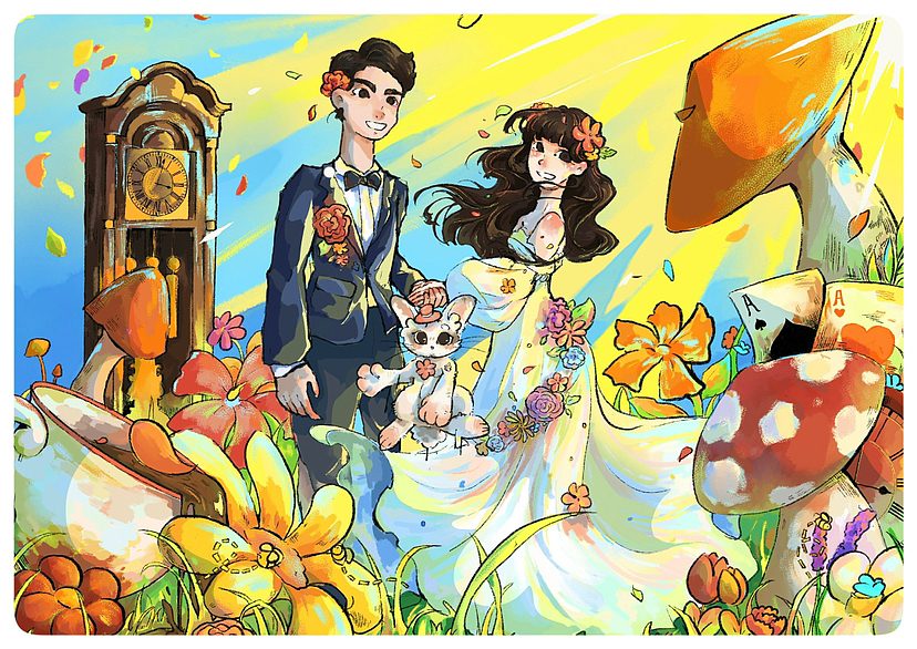 2023板绘小结（图ZMzYxNjgyMDU2） - 新锐潮流插画 - 站酷设计师JessieLi_Art原创素材 - 站酷ZCOOL