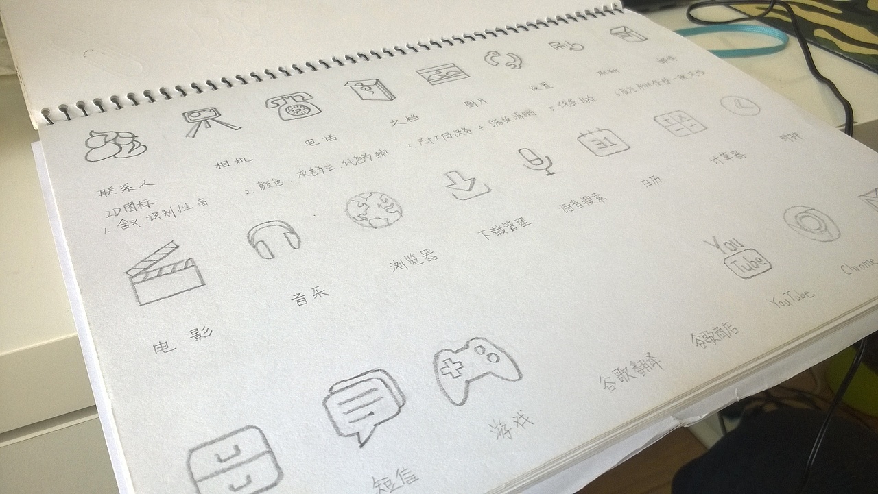 手绘图标临摹（附动态图）（图ZMTkwMzgyODg=） - 其他UI - 站酷设计师麦田收割队原创素材 - 站酷ZCOOL
