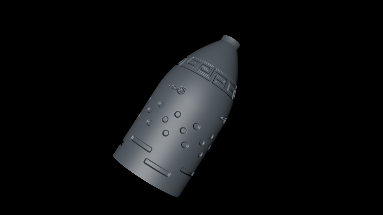 c4d建模日记:神奇的瓶瓶罐罐(2)