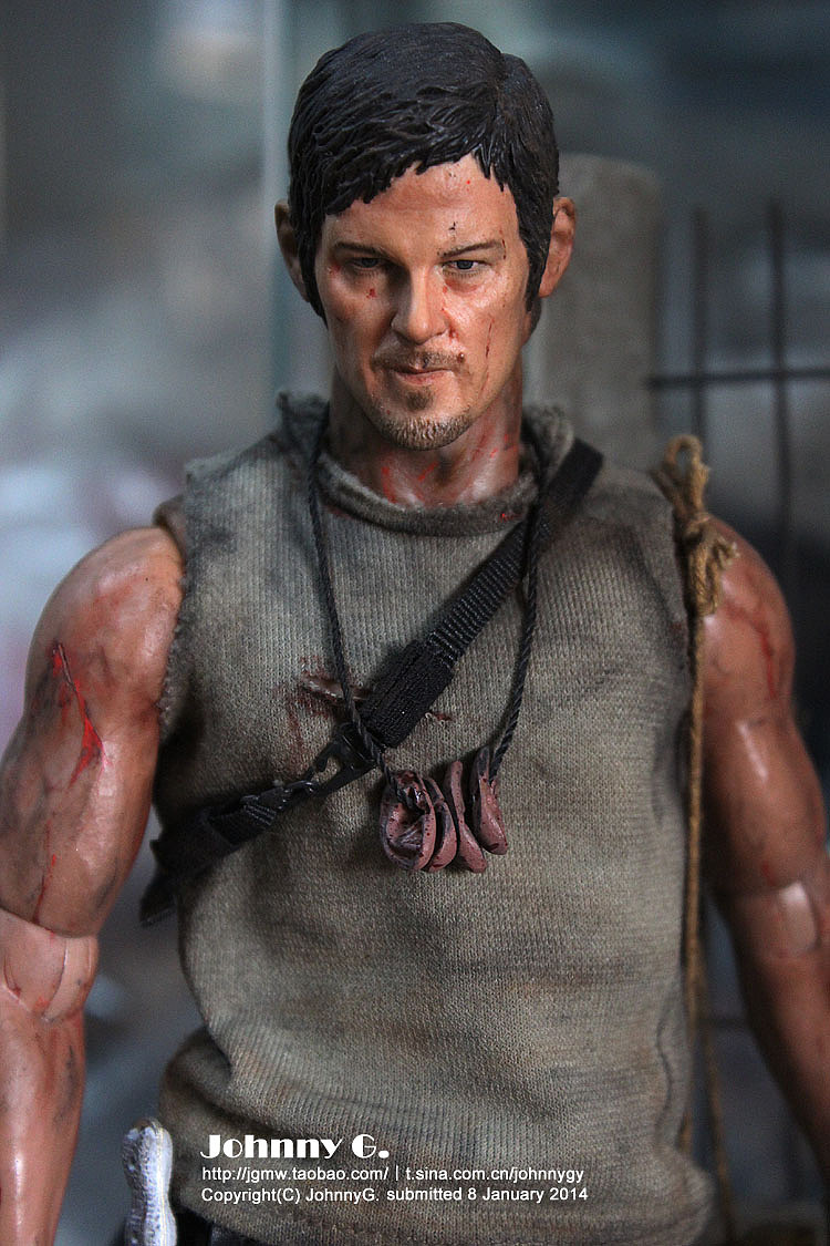 个人重口味旧化涂装 行尸走肉 超人气弩男+ 丧尸 仿真人偶（图ZMTM1MTA3MjQ=） - 手办/模玩 - 站酷设计师JohnnyG原创素材 - 站酷ZCOOL