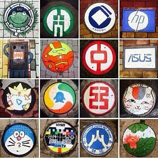 脚下的井盖变了样，它是你可以想象到的任何3D艺术美化（图ZOTYxNDE5MjA=） - 景观设计 - 站酷设计师北京金盛博创3D画原创素材 - 站酷ZCOOL