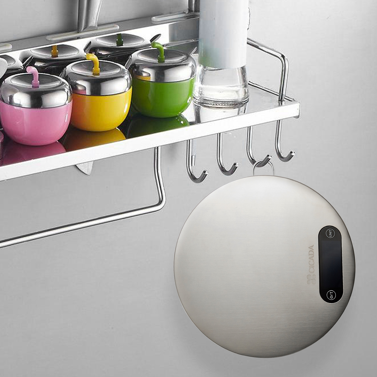 圆形电子秤 产品摄影 白底图 纯底 外贸 电商