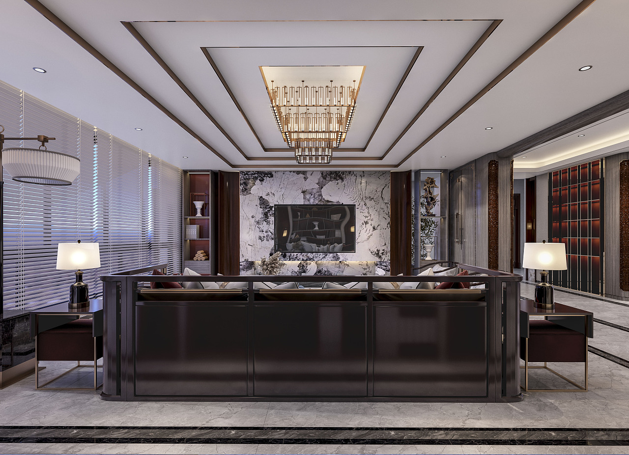 新中式大平层设计