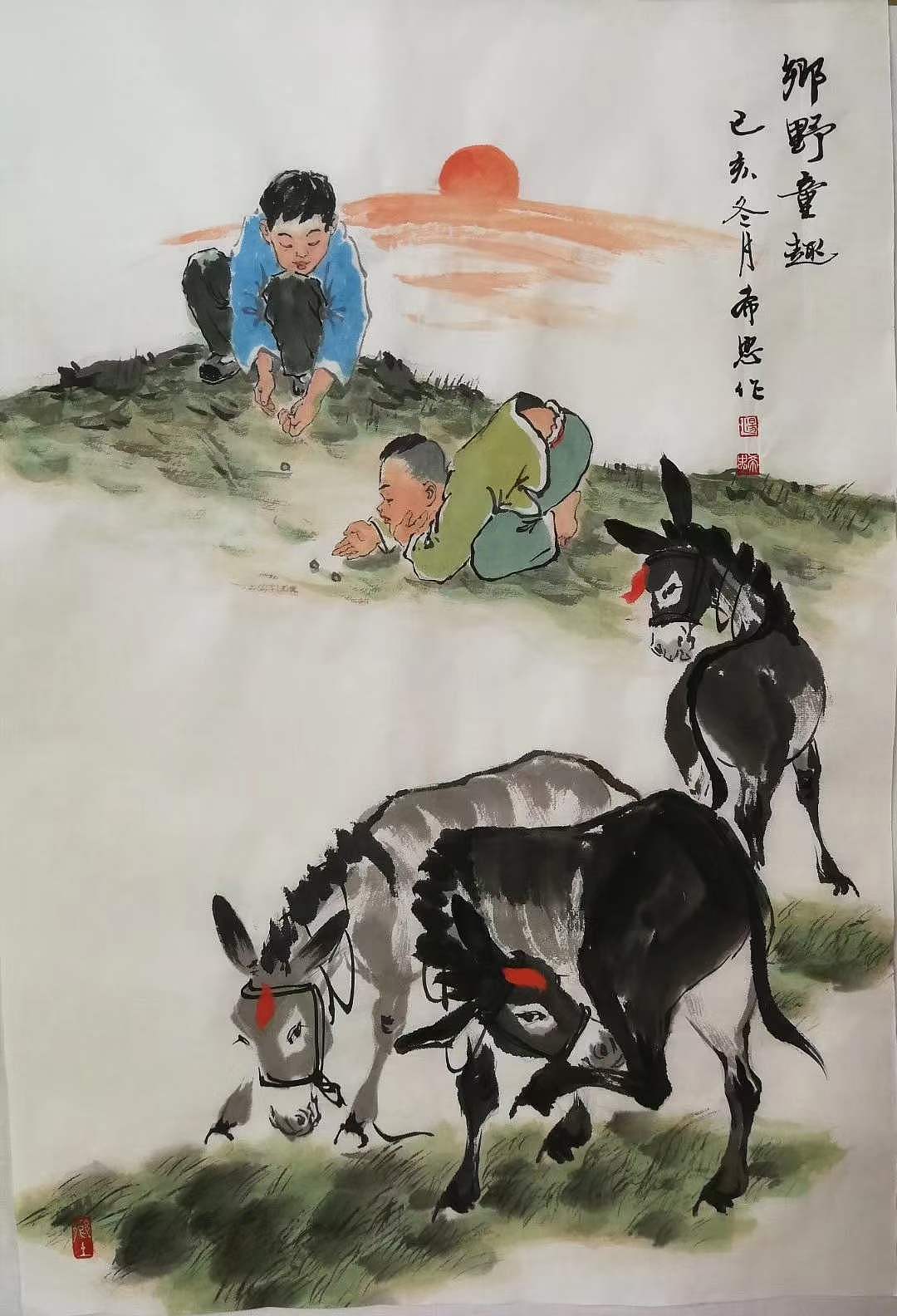 画家汤希忠作品欣赏