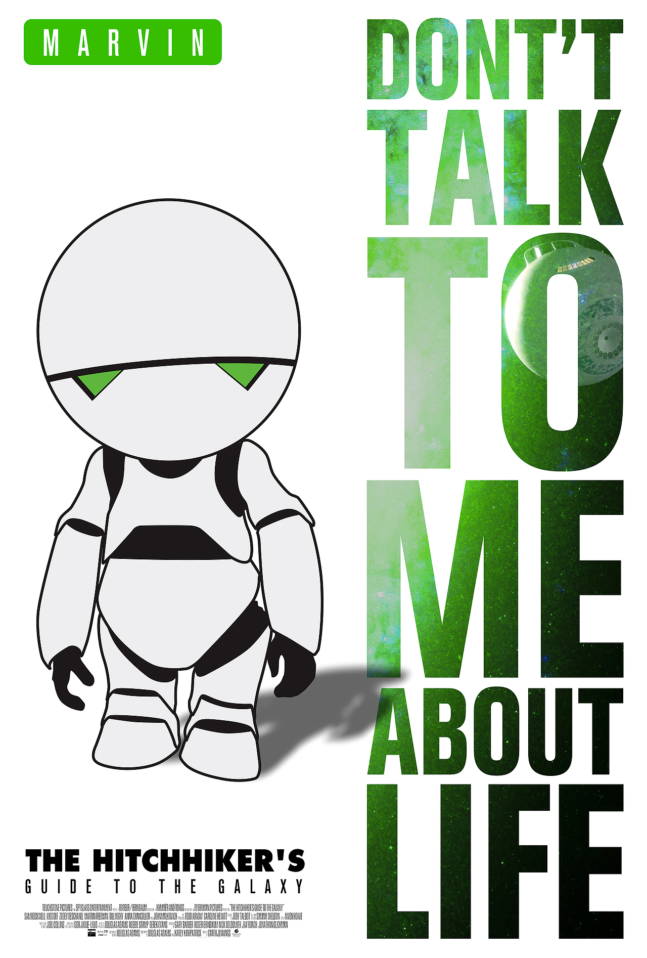 银河系漫游指南》 电影海报（角色海报）