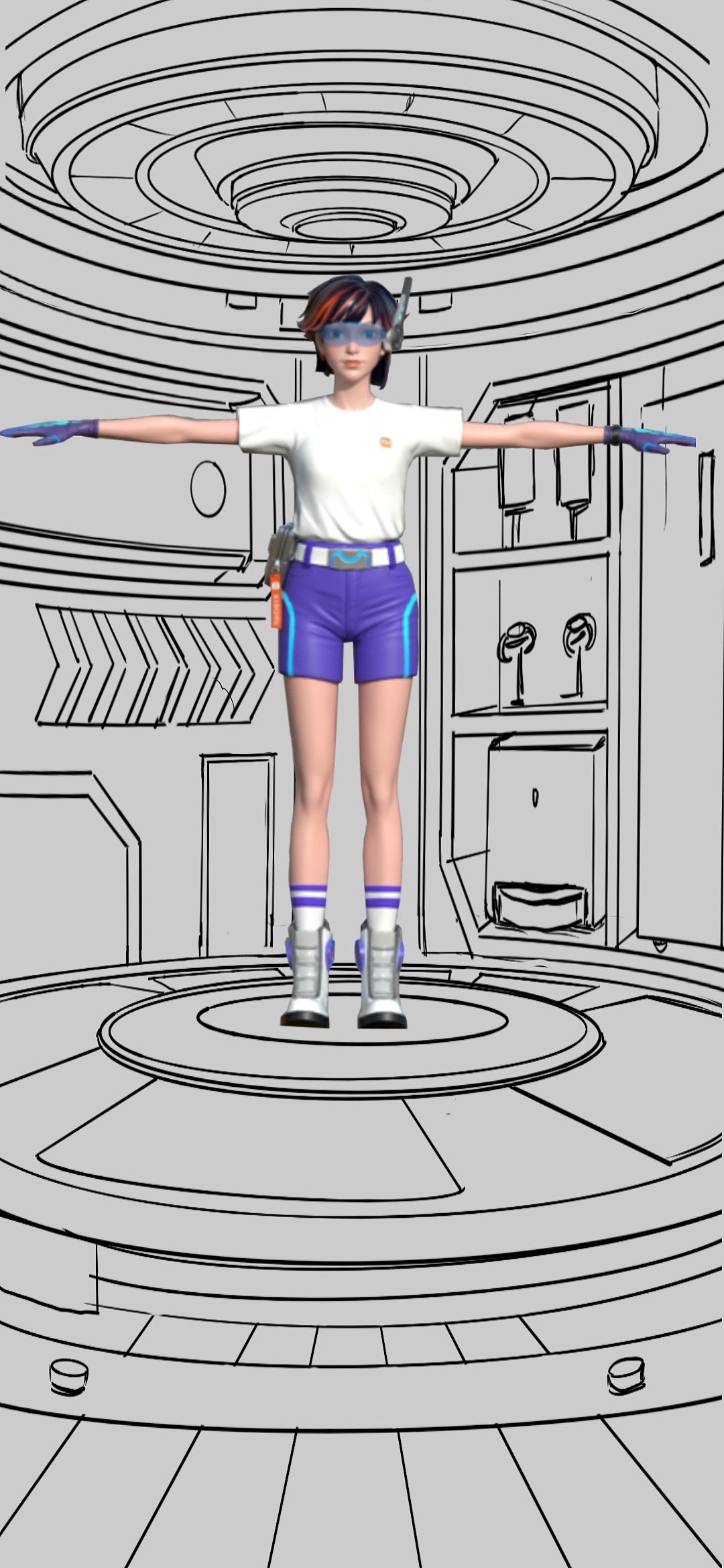 小米直播间虚拟主播—米柚同学（京东、抖音）（图ZMjgzOTEwNDQ4） - 人物/生物 - 站酷设计师我是皮皮怪原创素材 - 站酷ZCOOL