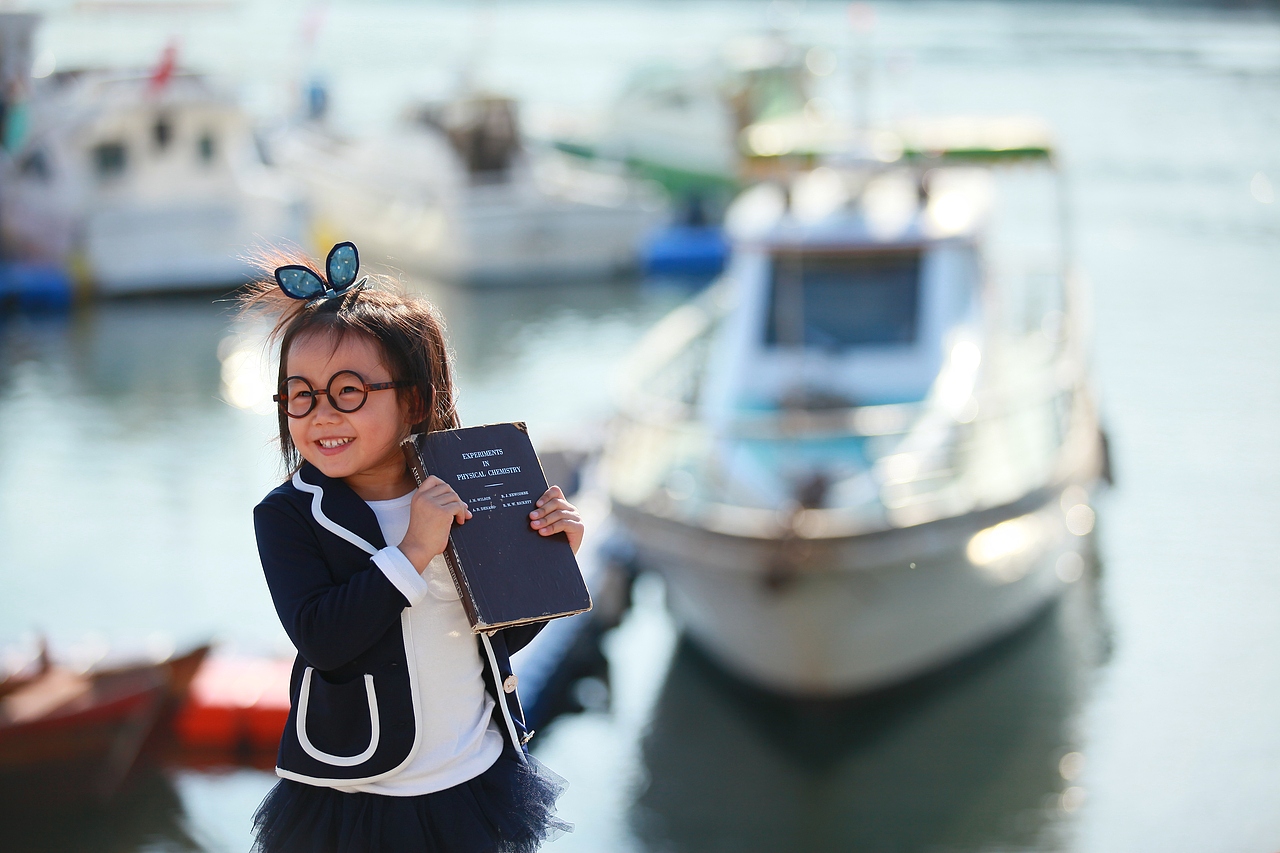 【纯真的笑】-正式学习摄影纪念