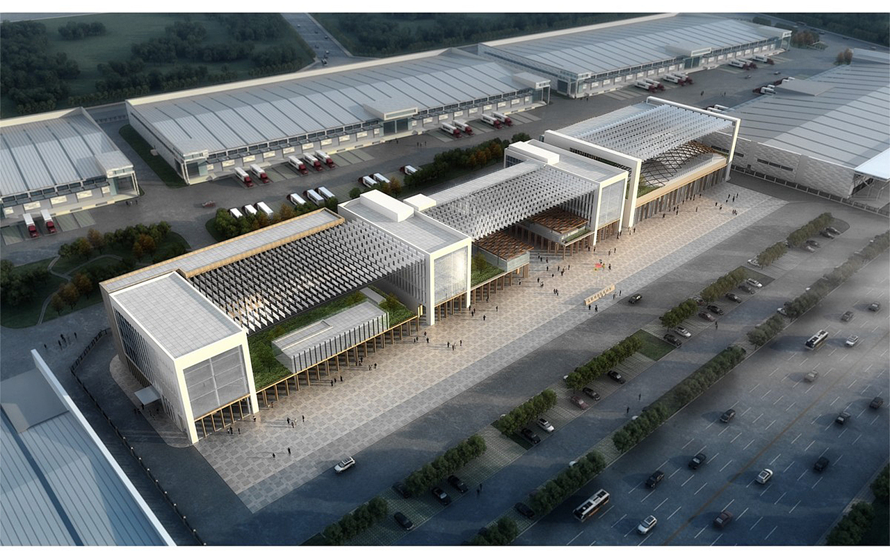 中国河北蓉城物流园方案设计（图ZODI5OTE2NzI=） - 建筑设计 - 站酷设计师椒盐儿原创素材 - 站酷ZCOOL