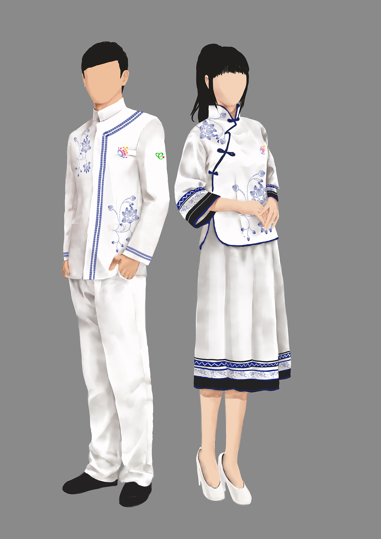 2015数博会志愿者服装设计